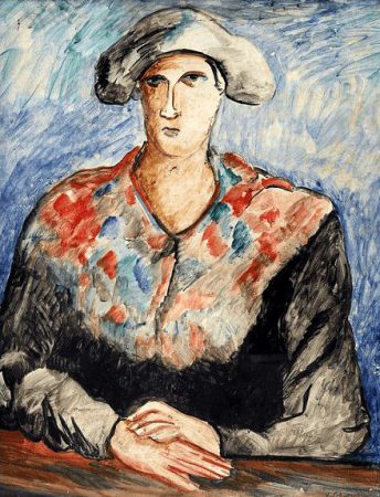 Jacinto Salvado obra -Arlequino